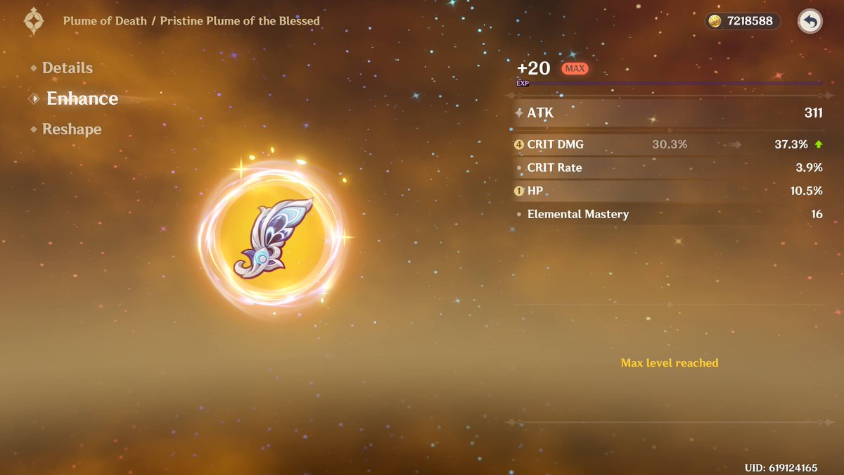 Genshin when I try to build a support character: