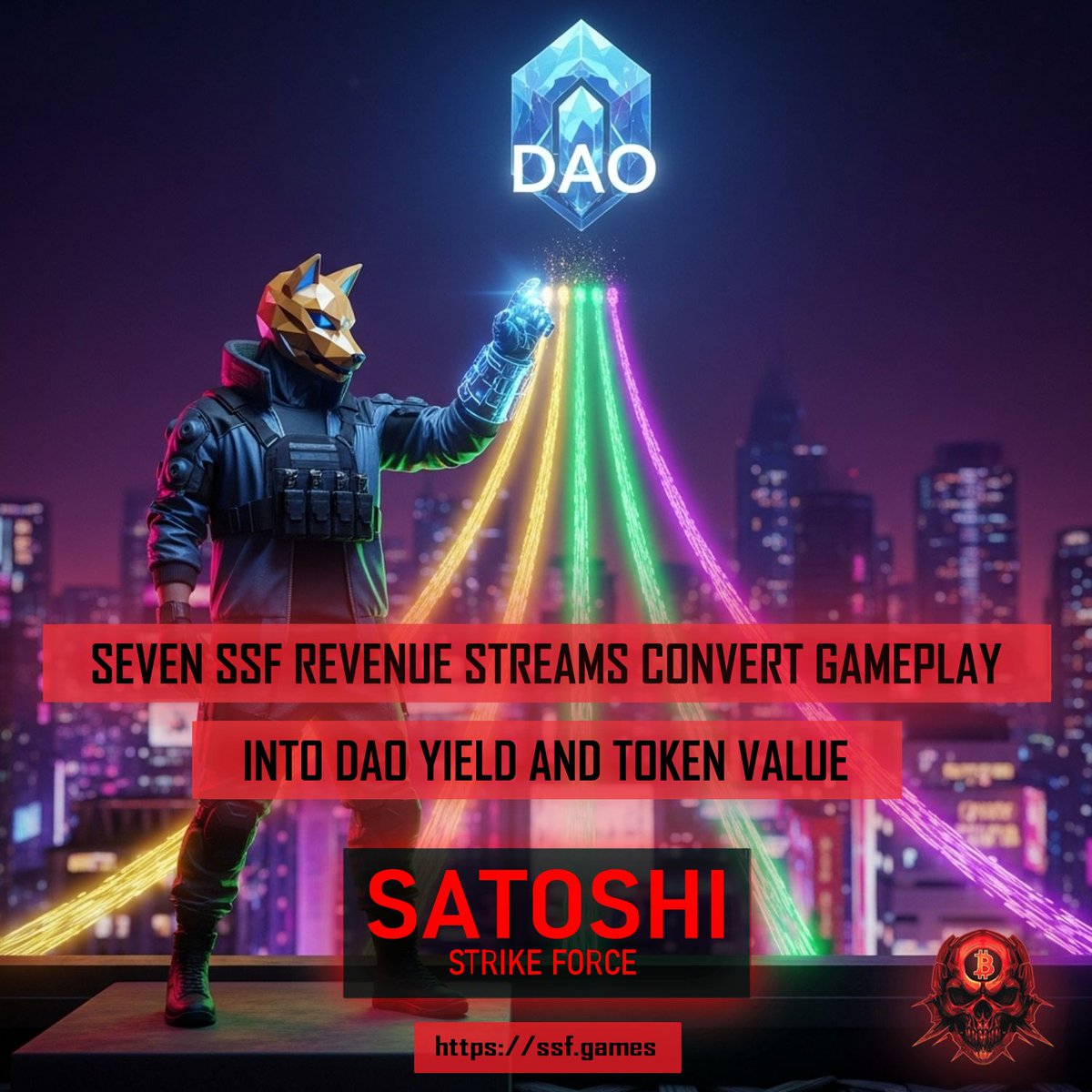 ssf_games's tweet photo. SSF tokens are not designed for speculation.

They exist to power gameplay, enable DAO governance, and support AI agents trained through verified human play.

The system comes first.
The token supports it.

🔗 https://t.co/fAxYJtLSng

#SSF #Web3Gaming #AI #DAO #GameFi #BuildFirst https://t.co/OnPR0ccPEf