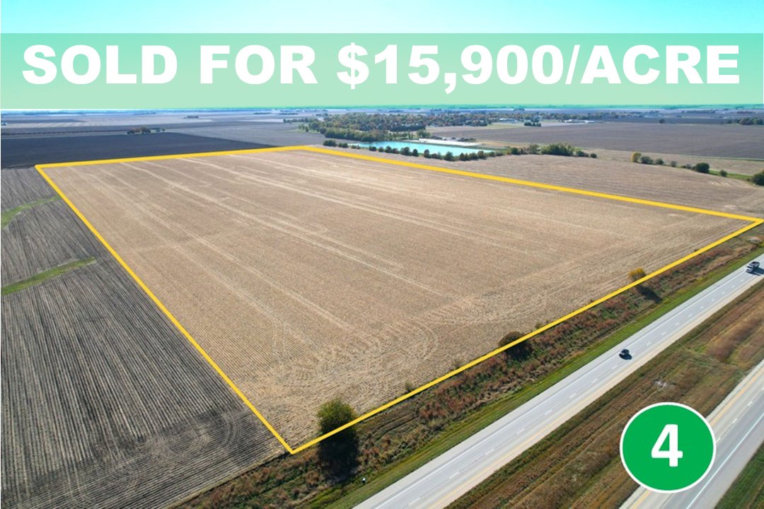 Congratulations to the new owners of these exceptional farms! Today’s auction was bittersweet as the owners have been our long-time farm management clients. Stay in touch, Bellatti’s! worrell-landservices.com/449acre-farmla…