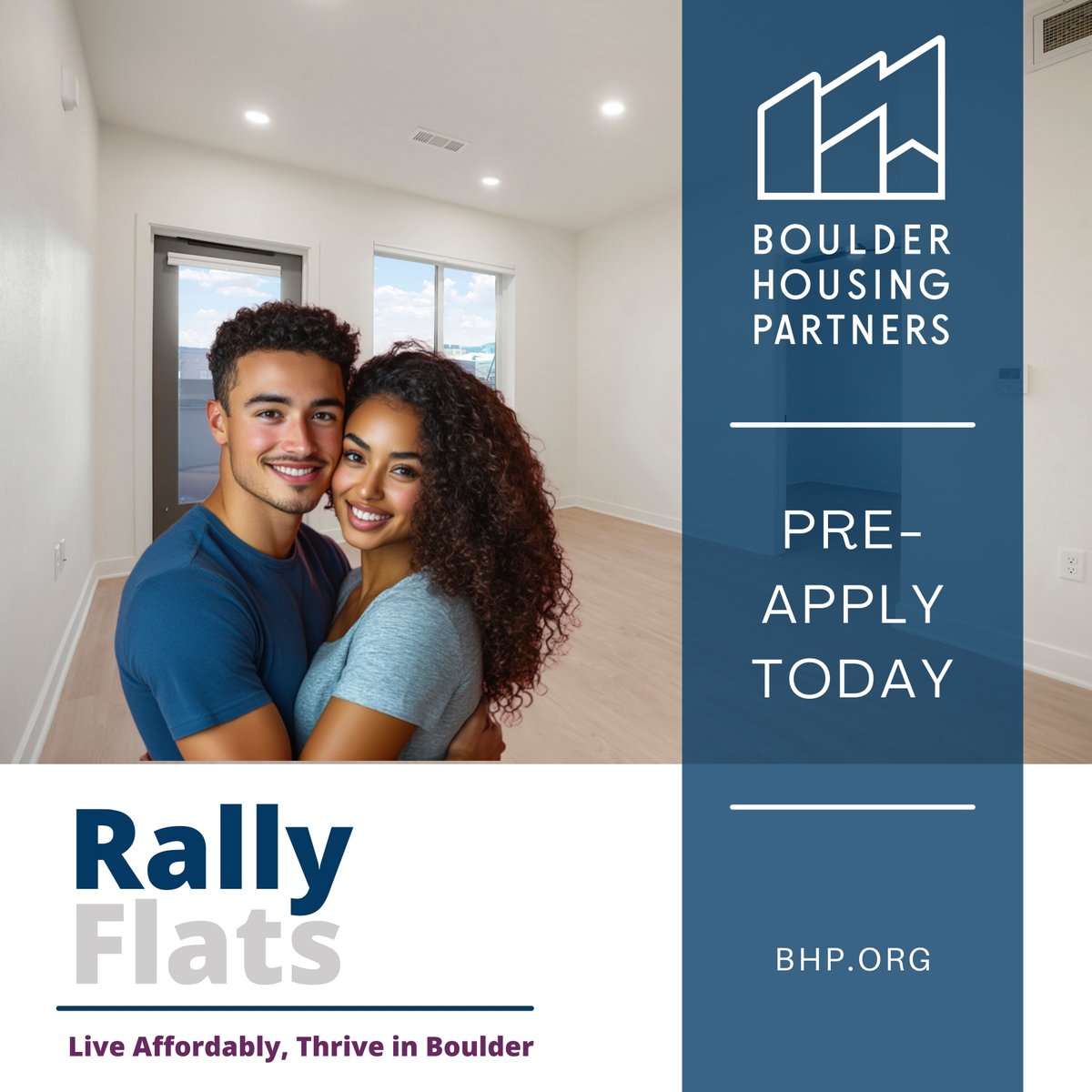 At Rally Flats, affordability meets intentional design in the heart of Boulder with bright interiors, efficient layouts, and amenities that make home feel simple and comfortable.

Learn more or apply: boulderhousing.org/properties/ral…
720-564-4610