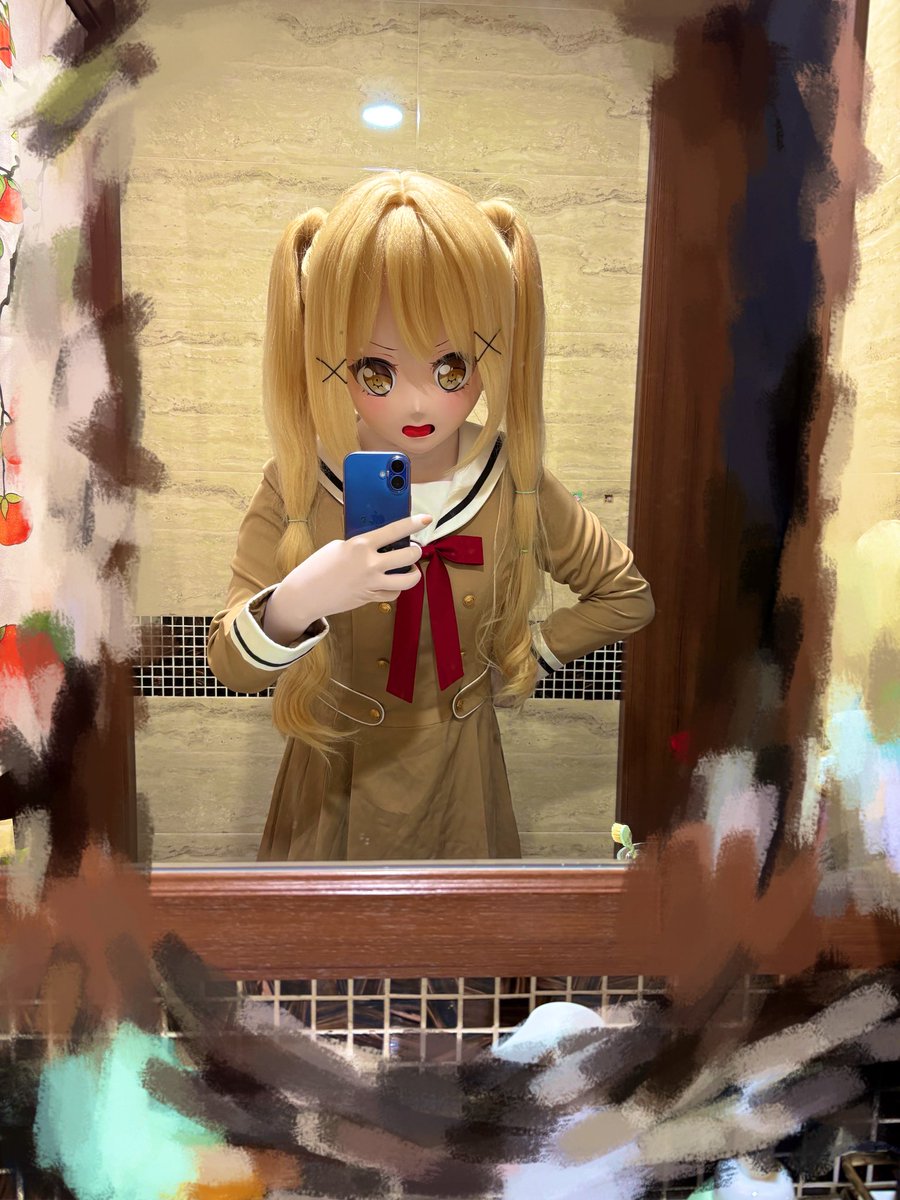 astelyssa's tweet photo. 今日は有咲ですね〜
床鏡はないです、トイレでこの 写真を撮った。😂
#popipa #arisa #kigurumi #ガルパ https://t.co/kdnWHpeZn6