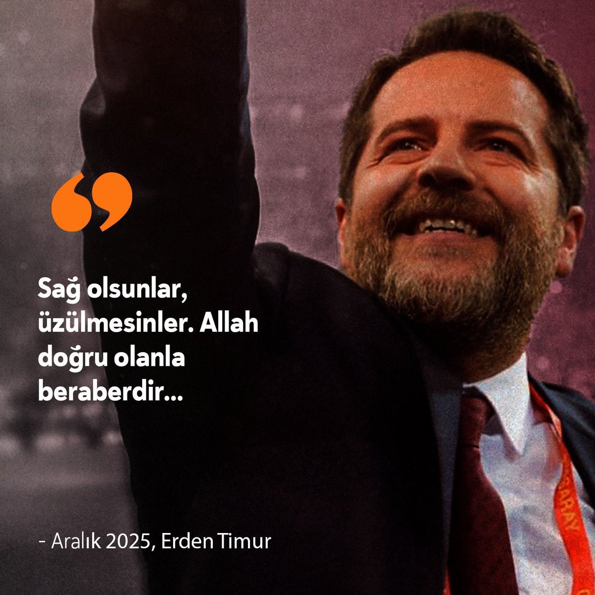 Vallahi Unutmadık.
Erden Timur hasreti ile müjdeli haberi bekliyoruz 💛❤️