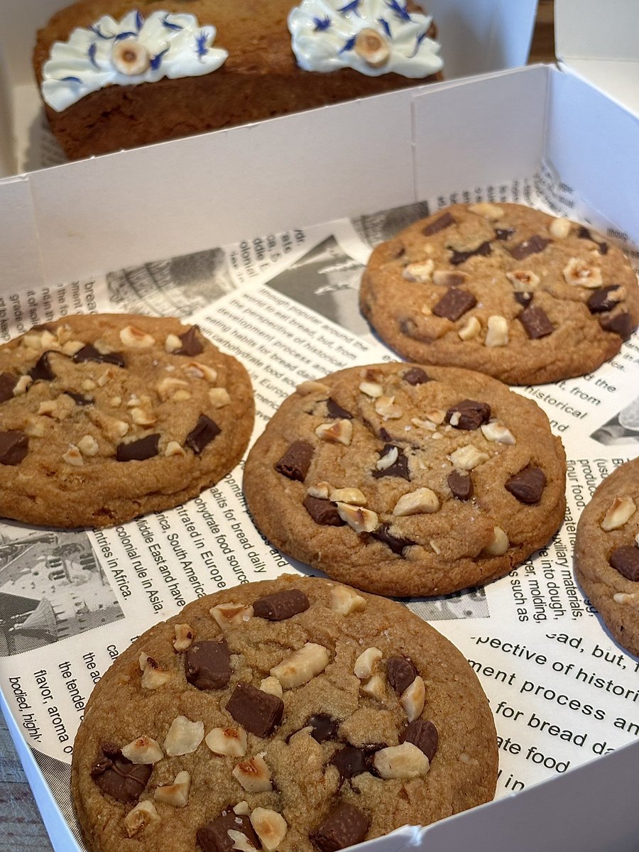 carrot cake et cookies noisette 🥕🌰