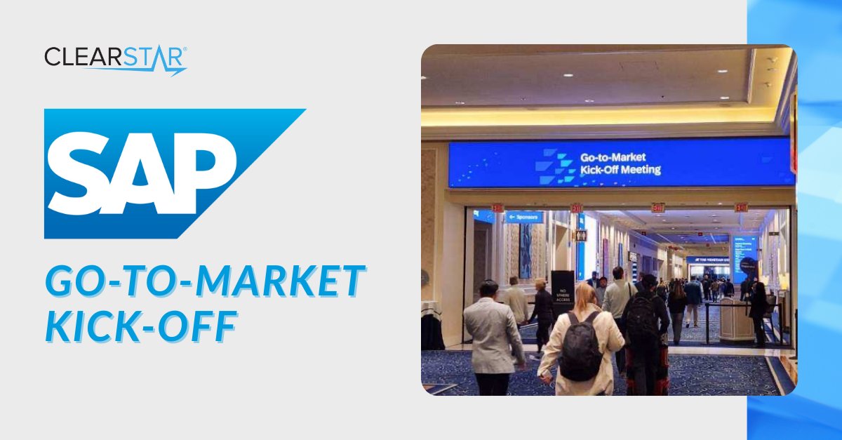 Excited to be in Vegas for SAP’s Go‑to‑Market Kickoff! 🎉
Looking forward to connecting with partners, peers, and everyone shaping a big year ahead. Ready for some great conversations!