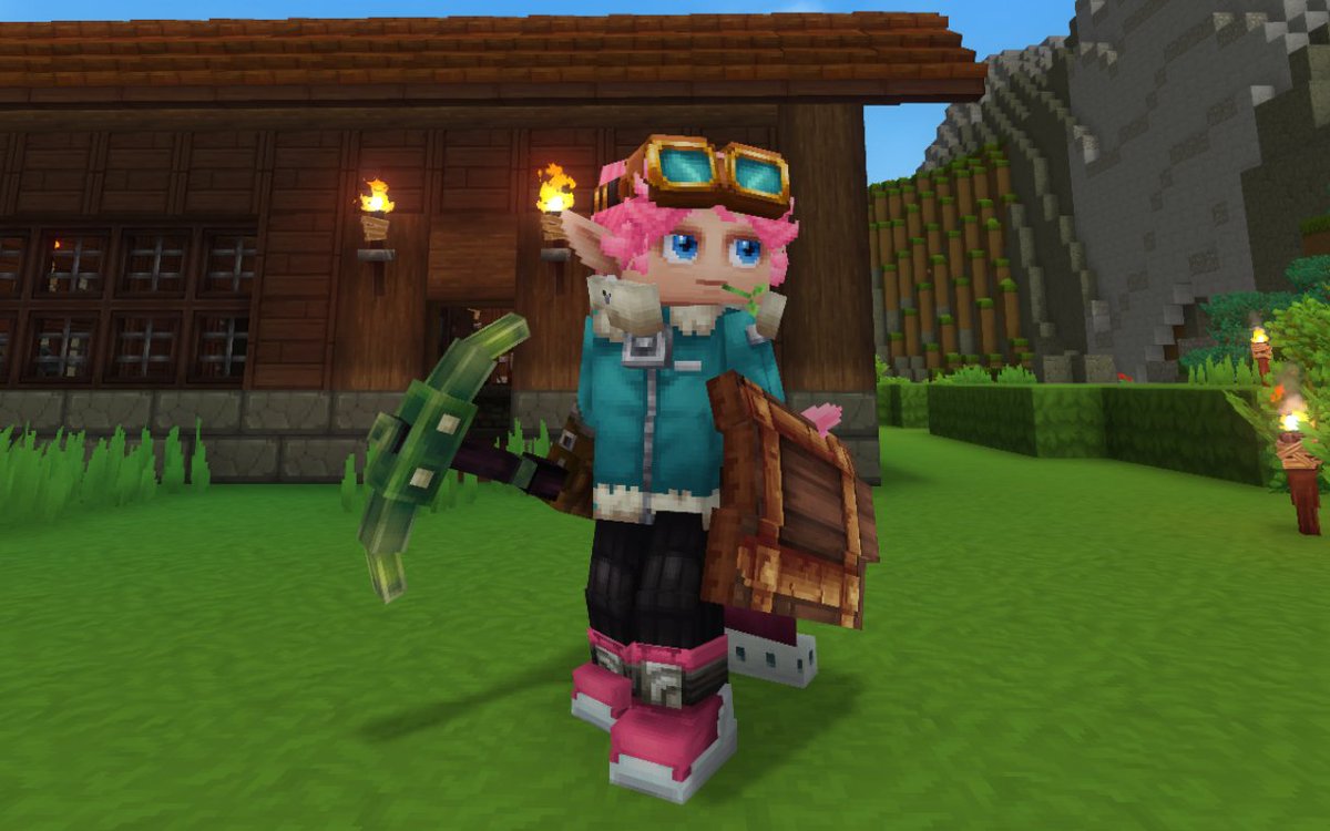 Le jeu est vraiment trop cool ! 
Si vous êtes tenté, hésitez pas à y jouer ! MP moi si vous avez le jeu aussi ! 🤗
#Hytale