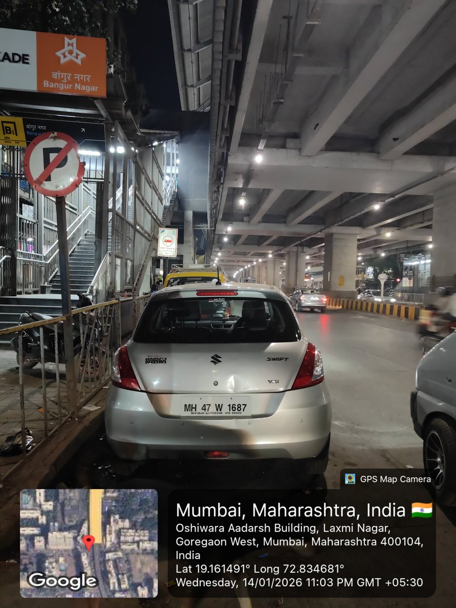 SameerKhamkar9's tweet photo. No parking 
@MTPHereToHelp @MumbaiPolice 
@CPMumbaiPolice 
Location - https://t.co/2hNSbSQtNe
Please take necessary action 😠 https://t.co/gVzSyY1tsG