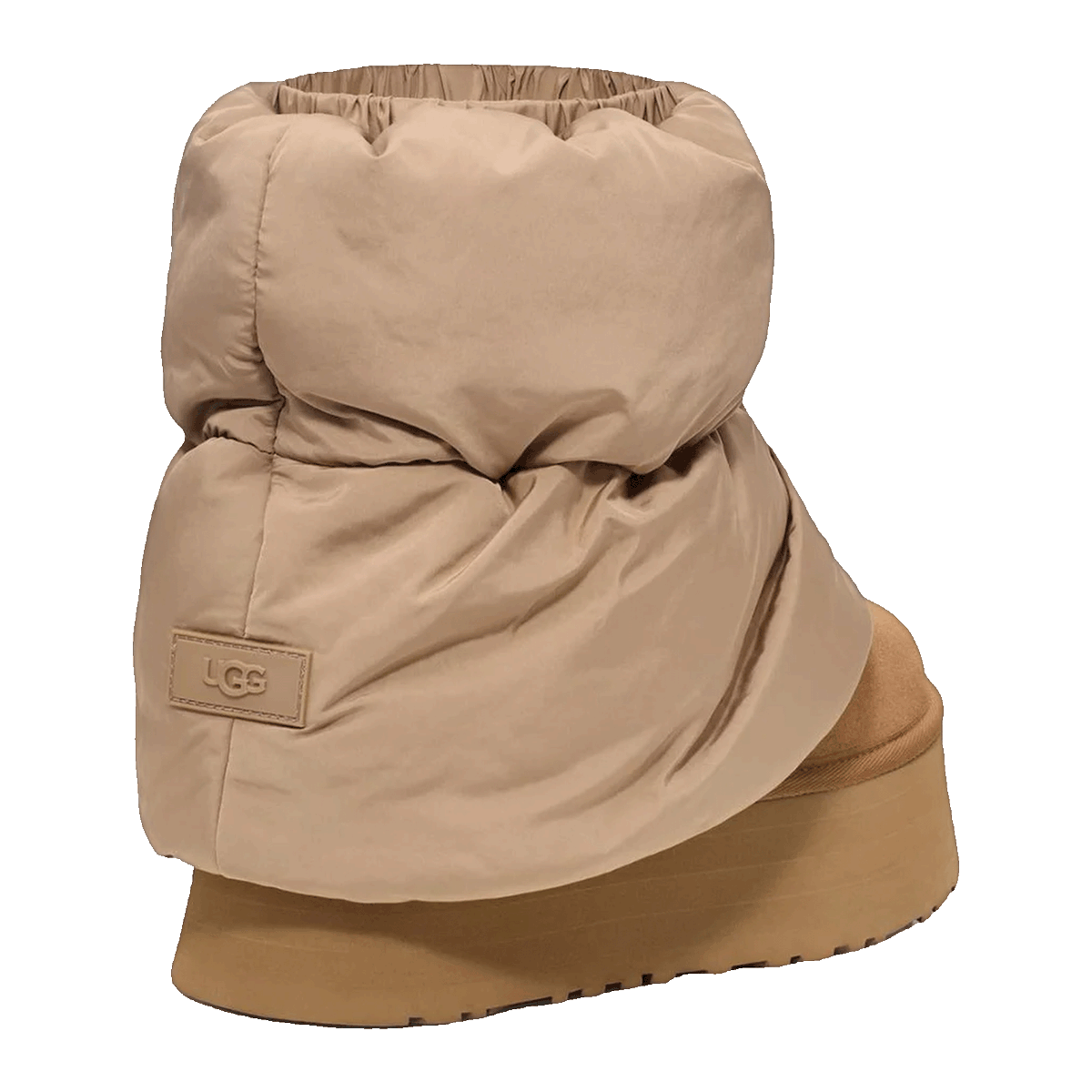 Products's tweet photo. Stay stylish and warm with UGG Classic Mini Dipper Puffer Boots in Amphora Chestnut!