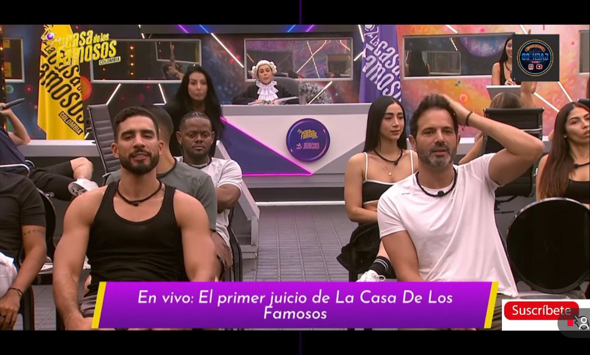 Todos le daban la espalda a Yina JAJAJAJAJAJAJA los amo 🤣🤣 #LaCasaDeLosFamososCol3