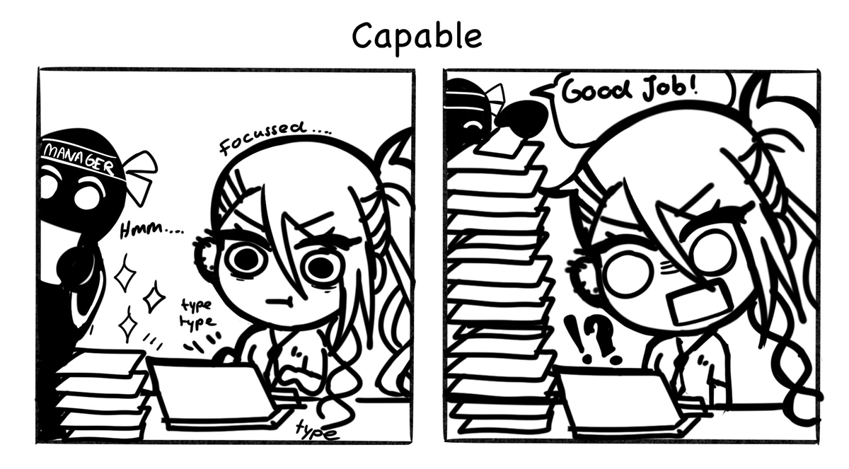 whoisIDNA's tweet photo. They noticed I'm capable at my dayjob and now....

#IDN4koma https://t.co/x5RQZMBS4O