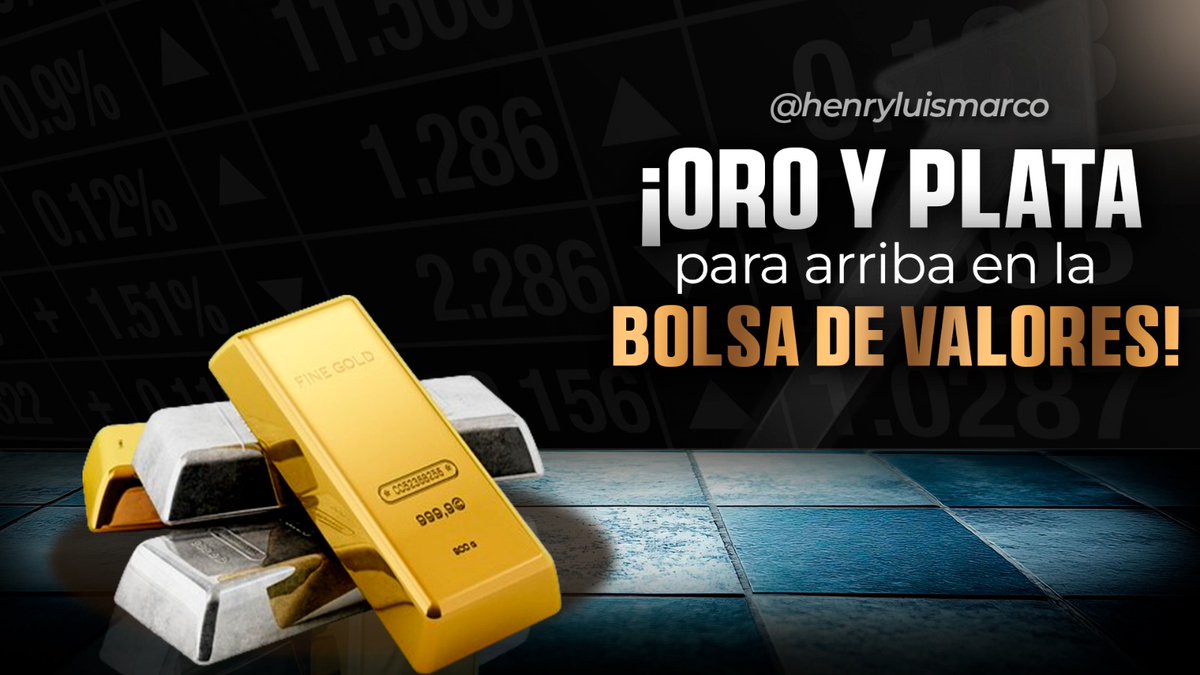 🇻🇪 Alza de bolsa de valores 

El oro y plata son los commodities que más han reputando en los últimos días. 

Esto es debido a la cantidad de activos certificados que posee Venezuela y que pueden ser valorados mucho más alto, junto a cooperación privada 

#MarcaPais #Venezuela