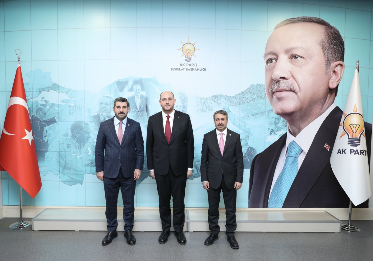 AK Parti Genel Başkan Yardımcımız ve  Sayın Ahmet Büyükgümüş’ün tensipleriyle, Orta Doğu Anadolu Bölgesi Merkez Koordinatörlüğü görevine atanan TBMM İdari Amiri ve Şanlıurfa Milletvekilimiz Sayın İbrahim Eyyüpoğlu’nu tebrik ediyor,kendisine yeni görevinde başarılar diliyorum