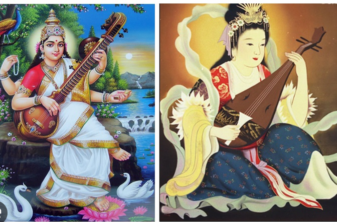 <a href="/TARUNspeakss/">Tarun Gautam</a> Dumb <a href="/TARUNspeakss/">Tarun Gautam</a>  does not know ,,, Even Japanese  people worship "Saraswati"  and they have "Vishnu"  shrine (Mandir)  all over the place ...