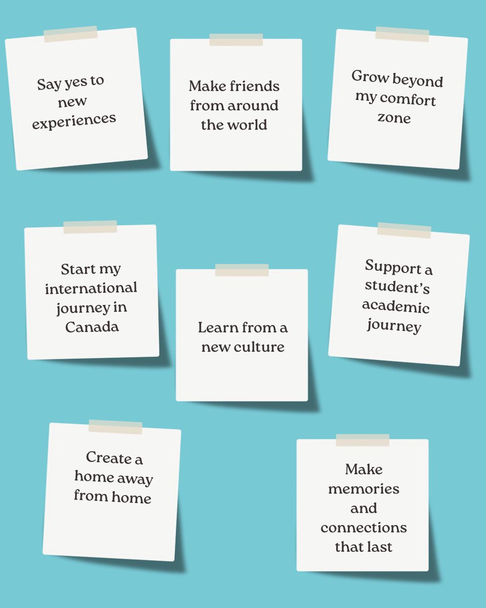 New year, new goals! 

Whether it’s welcoming your first student, experiencing Canadian culture, or finding your home away from home, 2026 is full of possibilities. 💫 

What are YOU looking forward to this year? Comment your goals!

#NewYearNewGoals #CHN2026 #GlobalConnections