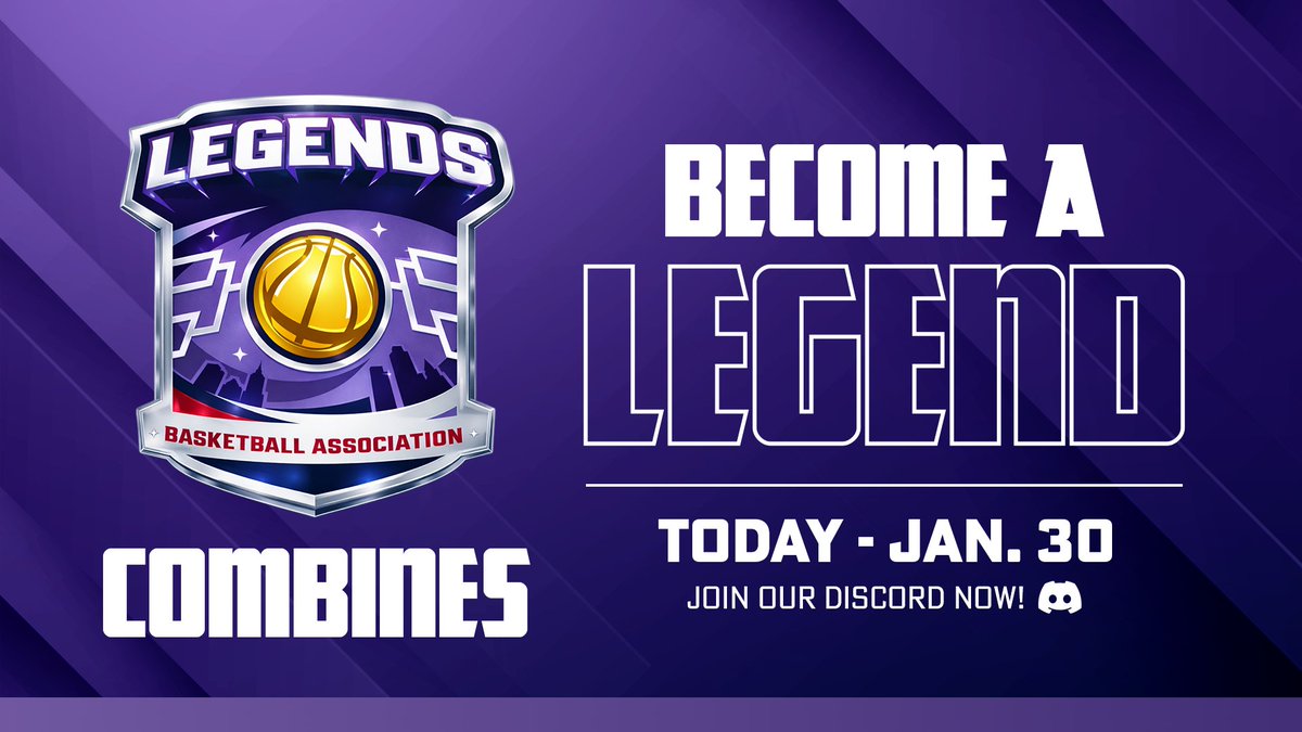 TheLBALeague's tweet image. COMBINES ARE LIVE

Want to get drafted in the first ever season of the Legends Basketball Association?

Don't miss out!

Sign up and Join the Discord

Lets Run!