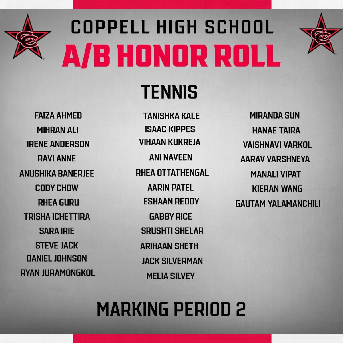 Coppell Tennis tweet media