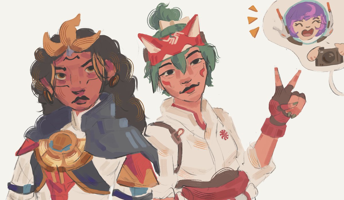 Grisozinha's tweet image. "Say Cheeese!"
#Sunshrine #Overwatch2