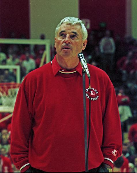 daily_hoosier's tweet photo. The  Indiana House of Representatives voted unanimously this week to name the stretch of S.R. 45 between College and Fee "Bob Knight Memorial Way."  Still has to pass the Senate. Photo:  IU Archives. #IUBB https://t.co/P9CHem8e9w
