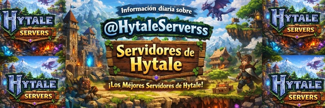 HytaleServerss's tweet image. ‼️Esto será una cuenta dedicada a mostrar los mejores servidores de Hytale, tanto de PvP como de PvE‼️

Necesitamos vuestro apoyo para que está comunidad crezca y poder ayudar a crecer tanto Servers como otras comunidades 🤝