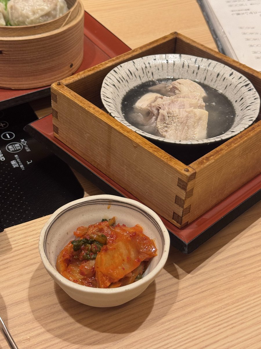 今日は蒸籠蒸し食べたの！
ヘルシーだし健康的👍👍