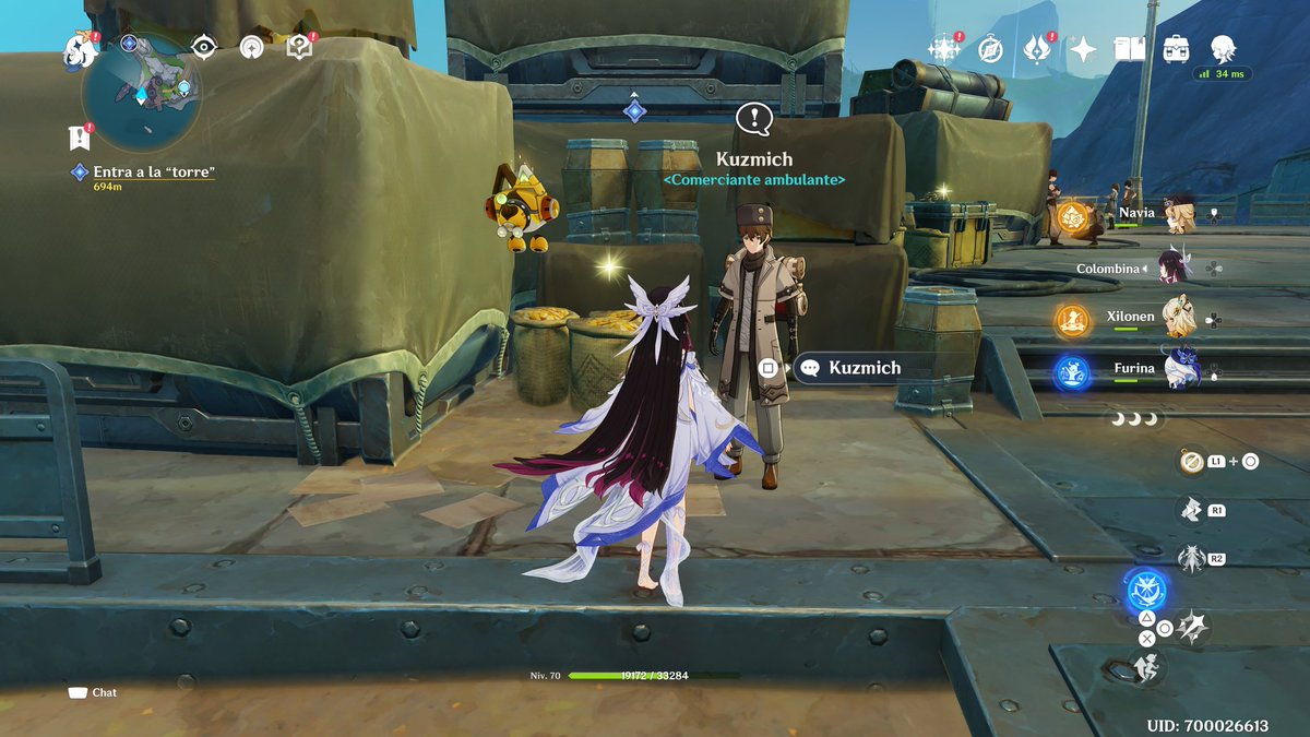 DqKeita's tweet image. Guía para COMPRAR los items de Ascensión de #Columbina

- Ve a la ubicación de la imagen 1 y cómprale todos los items al NPC de la imagen 

- luego de eso, ve a la ubicación de la segunda imagen, dónde puedes conprar items para ella

#GenshinMoonInvitation  #LunaIVColumbina