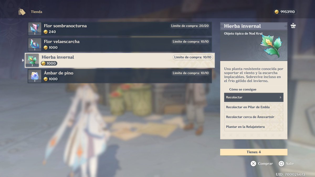 DqKeita's tweet image. Guía para COMPRAR los items de Ascensión de #Columbina

- Ve a la ubicación de la imagen 1 y cómprale todos los items al NPC de la imagen 

- luego de eso, ve a la ubicación de la segunda imagen, dónde puedes conprar items para ella

#GenshinMoonInvitation  #LunaIVColumbina