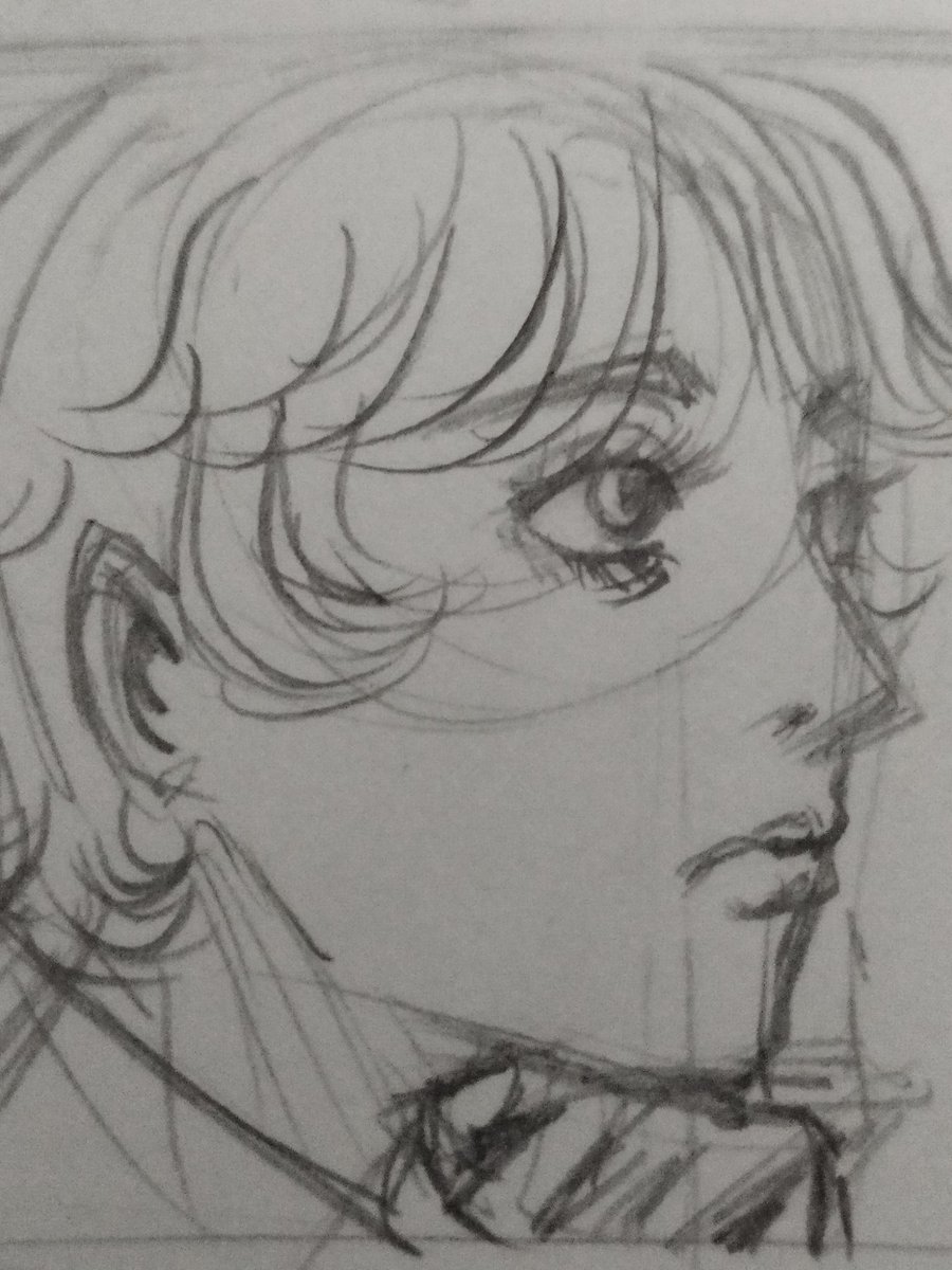 Thinking while at work #sketch #drawing #ocart