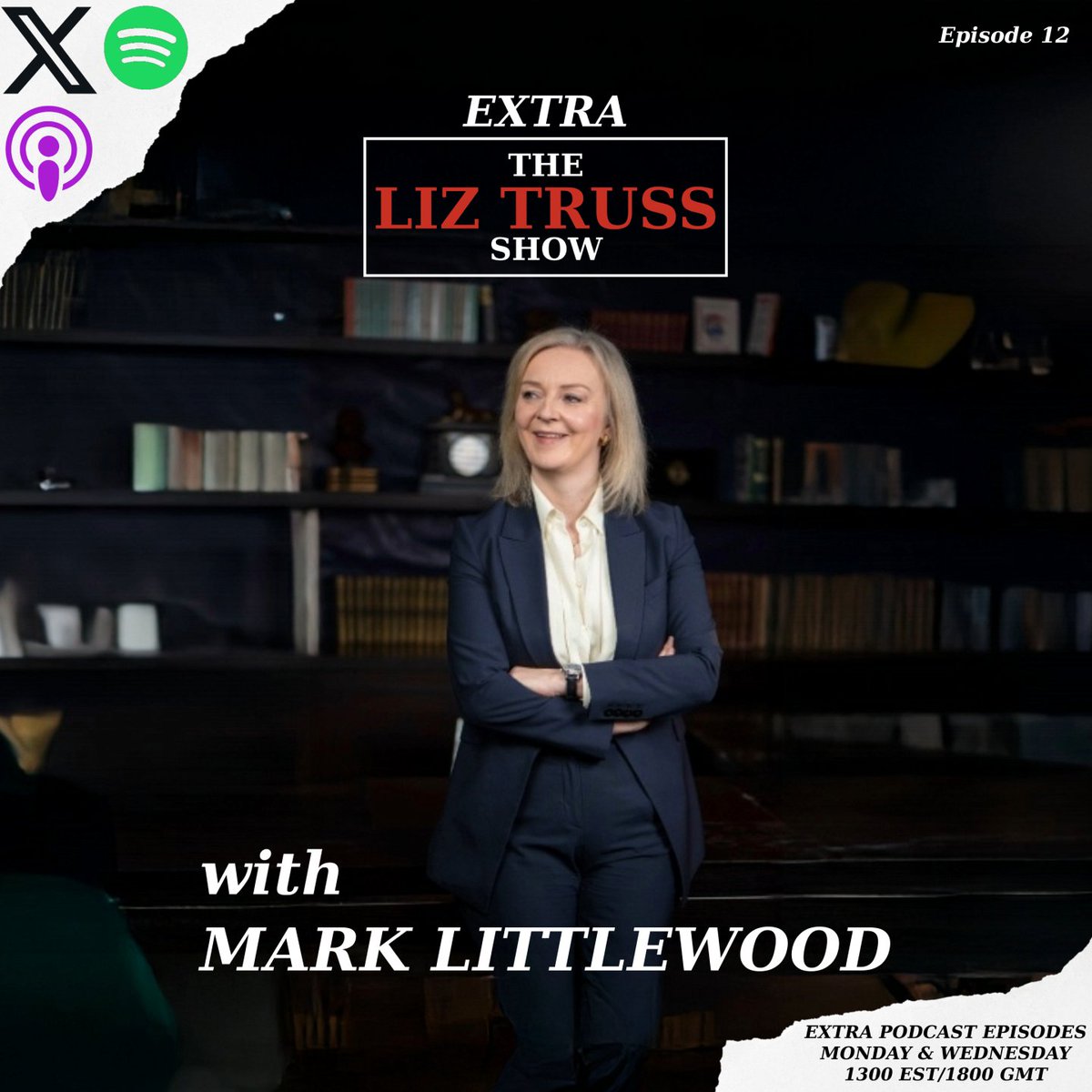 trussliz's tweet photo. The Conservative Party had 14 years to turn Britain around and reverse the Blair legacy. However, many in the Tories didn’t understand the problem or worse they were complicit.

In today’s episode Liz speaks to Mark Littlewood, Director of Popular Conservatives who speaks about the failings of the party and how the right of British politics needs to commit to destroying the House of Blair.

Listen to The Liz Truss Show now wherever you get your podcasts! 🎙️