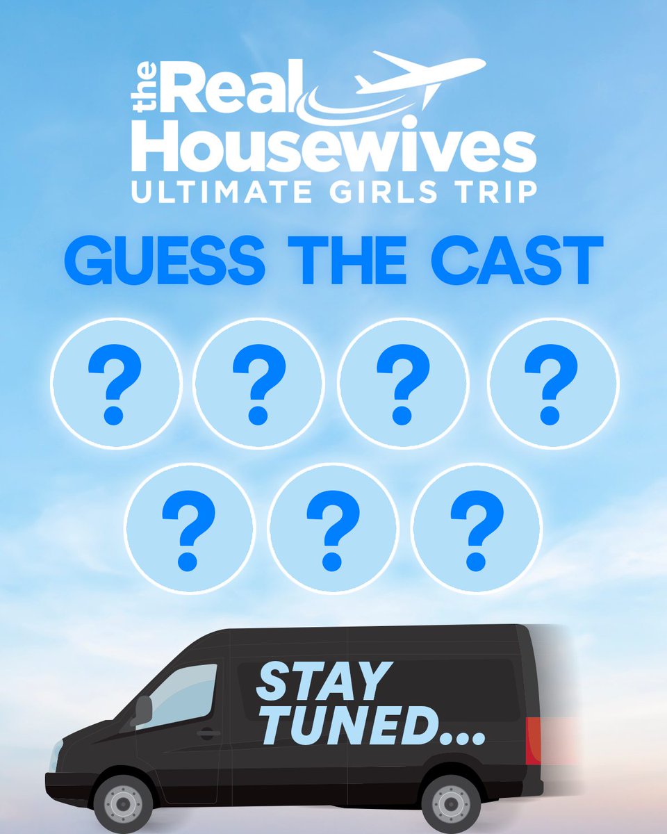 BravoTV's tweet image. We’re sending 7 Housewives on the Ultimate Girls Trip! Who do you think is on board? Don’t miss Watch What Happens Live tonight where Andy will reveal the core cast of this milestone event.