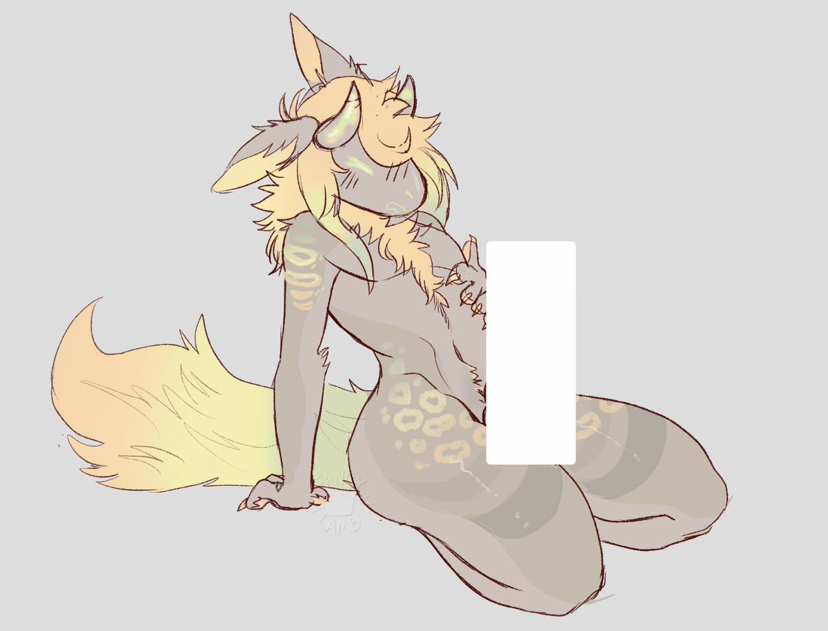 LambFancy's tweet photo. blazehunt3r's Full colored Sketch 

Oh my showing off the goods scandalous  

Commissions are open:  https://t.co/UoAuaHl0zs 

🌿🌱🦕 #art  #sketch #fullcoloredSketch #commission 🦕🌱🌿 https://t.co/mB22lpyhl6