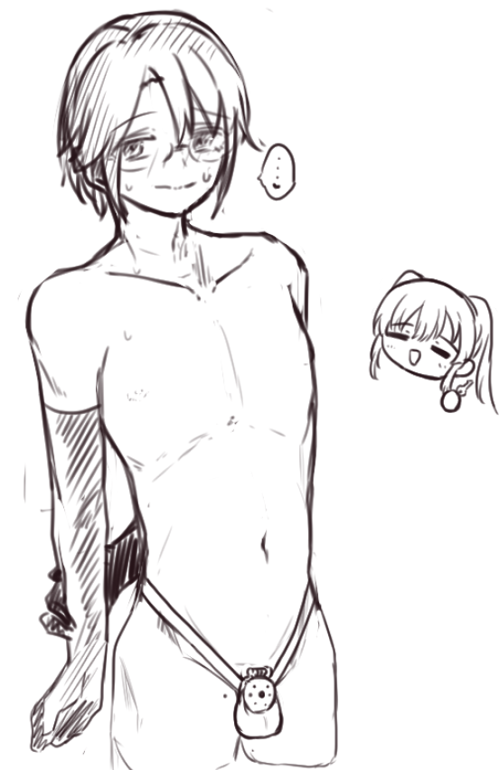 女の子アイドルを男体化して貞操帯を付けるエッチな絵を描いてフォロワーを怖がらせましょう! 