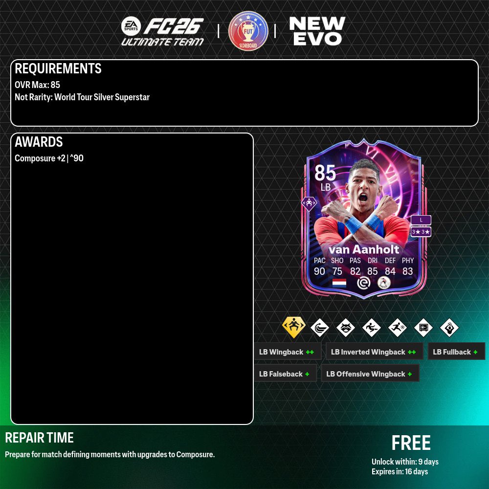 FifaUtPosting's tweet image. Lo nuevo de hoy!
- schelin sbc
- lautaro potm
- 5x83 de MCs pide:84
- nueva evo
#FC26 #EAFC26