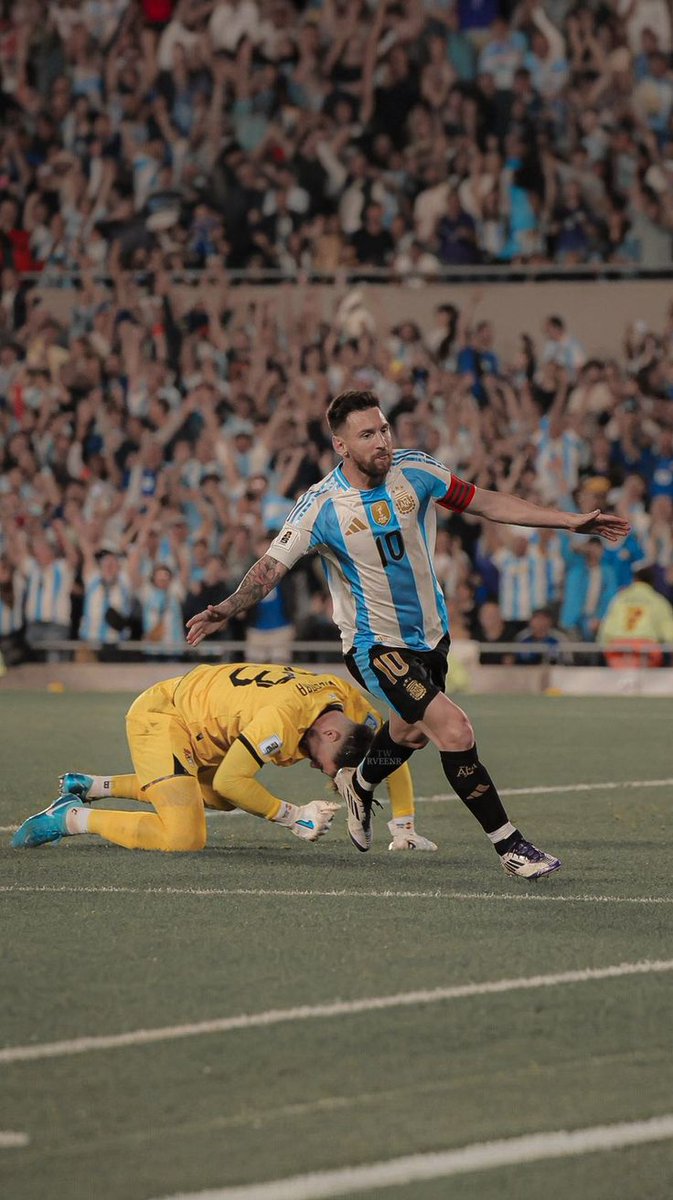 La carrera de Messi en una foto.