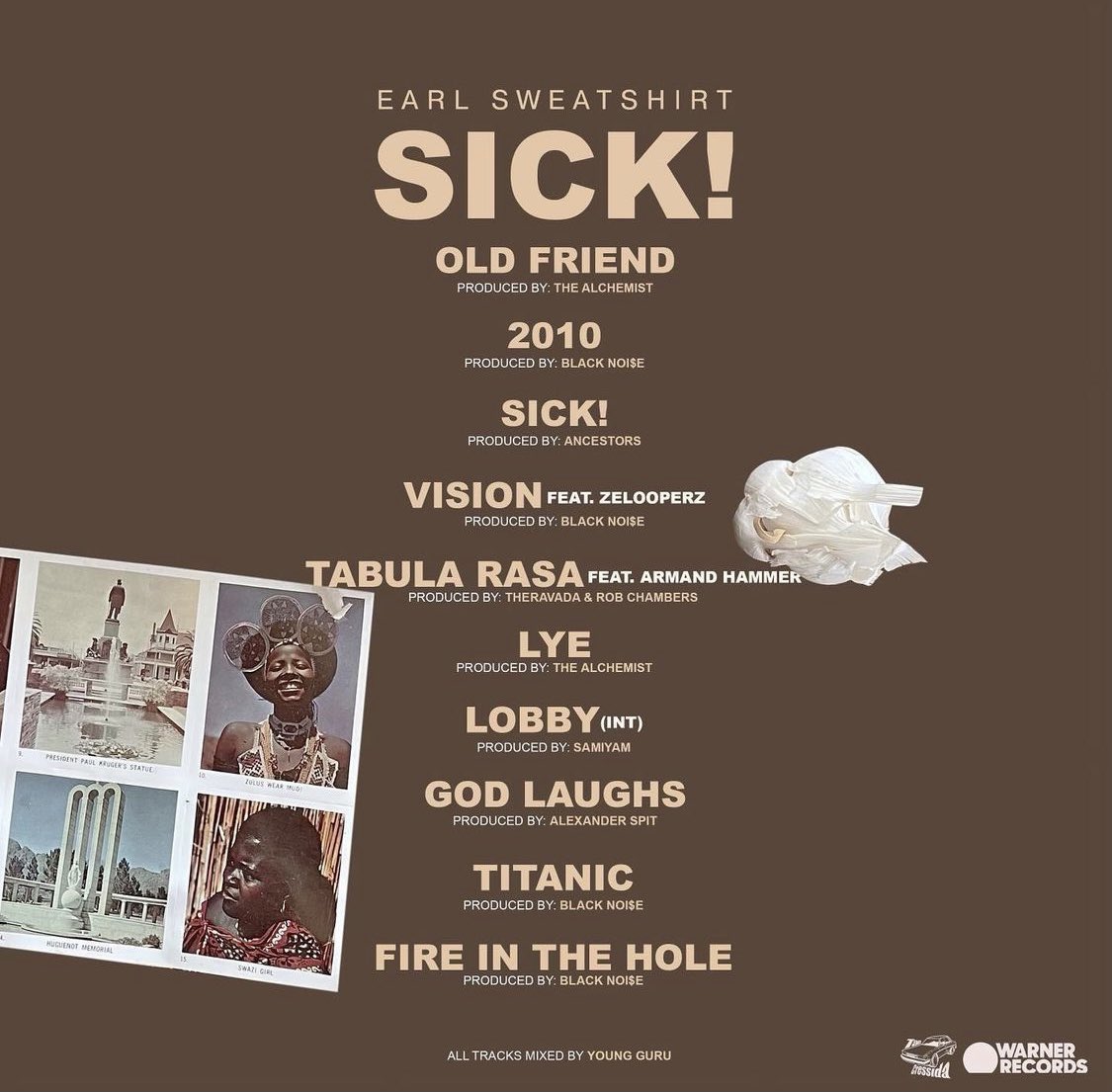 RapWikip's tweet image. 4 years ago today, Earl Sweatshirt released his fourth album ‘SICK!’ (2022) 💿

Favorite track on this project?