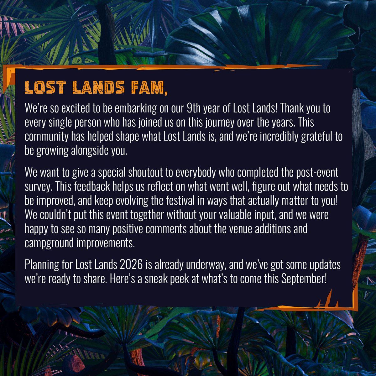 Lost Lands Festival tweet media