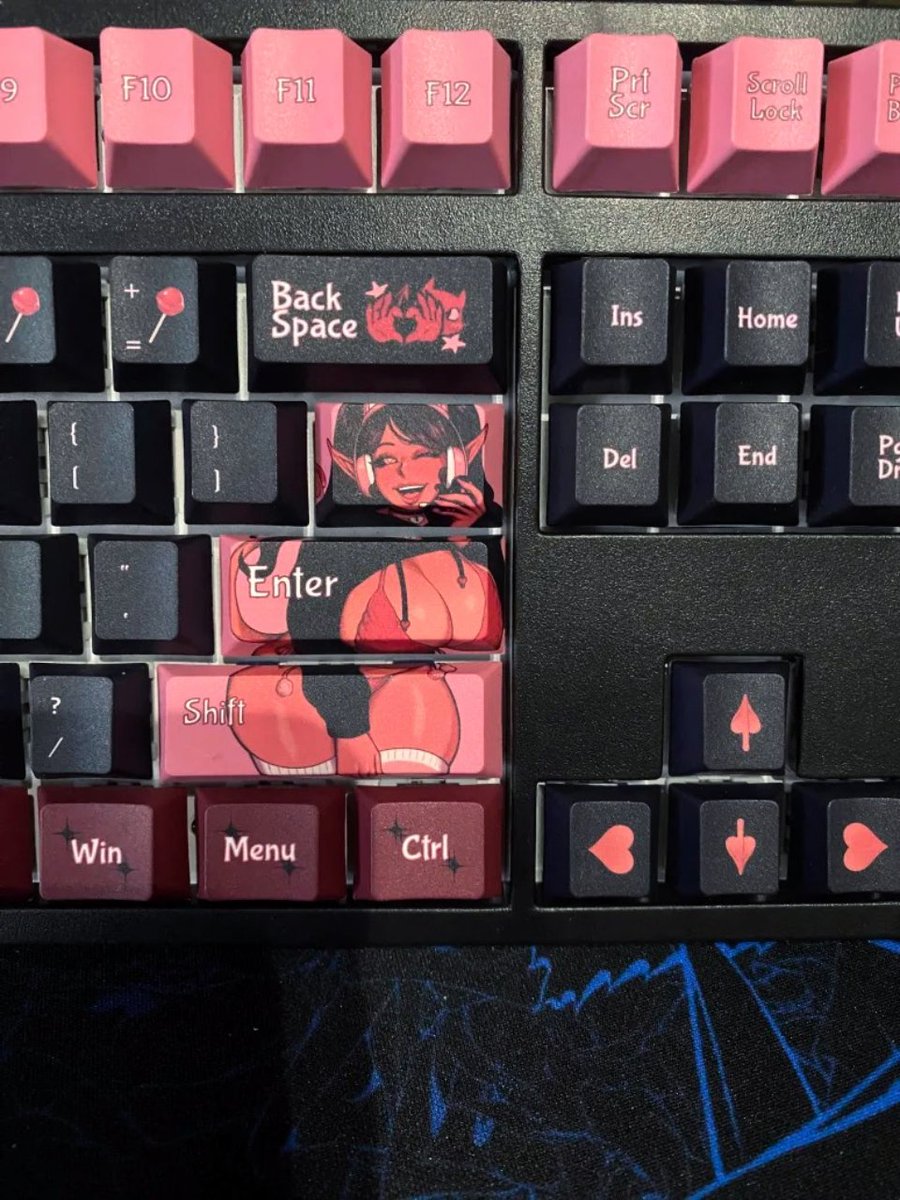 Pics of the Charlotte Keyboard, taken by one of my loved supporters 💖