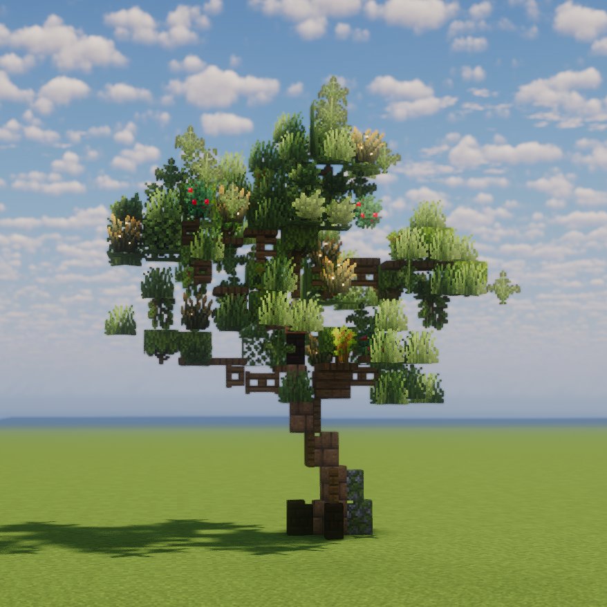 今日は木を作ったよ。

#城クラ2026 #なり鯖