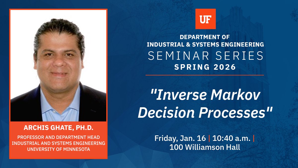 UF Industrial and Systems Engineering tweet media