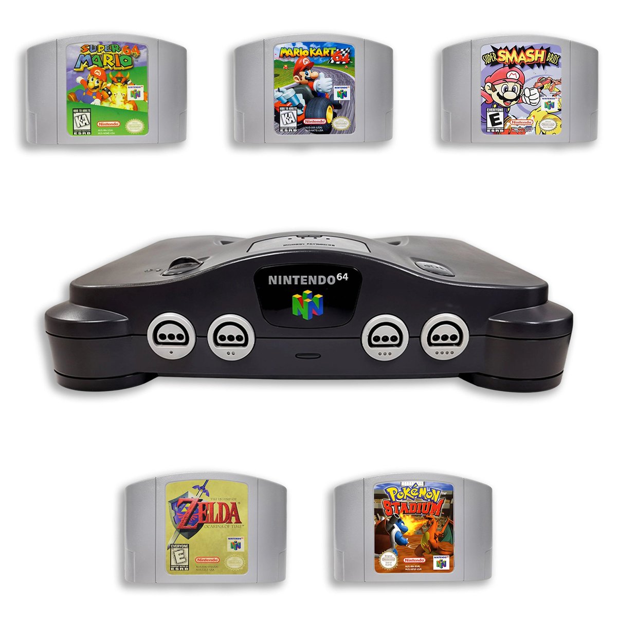 Products's tweet photo. Relive GoldenEye 007 on Nintendo 64! Iconic FPS classic with multiplayer action.