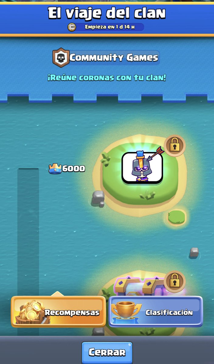 Se viene otro barco y buscamos gente activa que vaya a hacer coronas. 

Tenemos un clan muy activo 😜 

Si quieres unirte responde a este tweet o escríbeme por privado