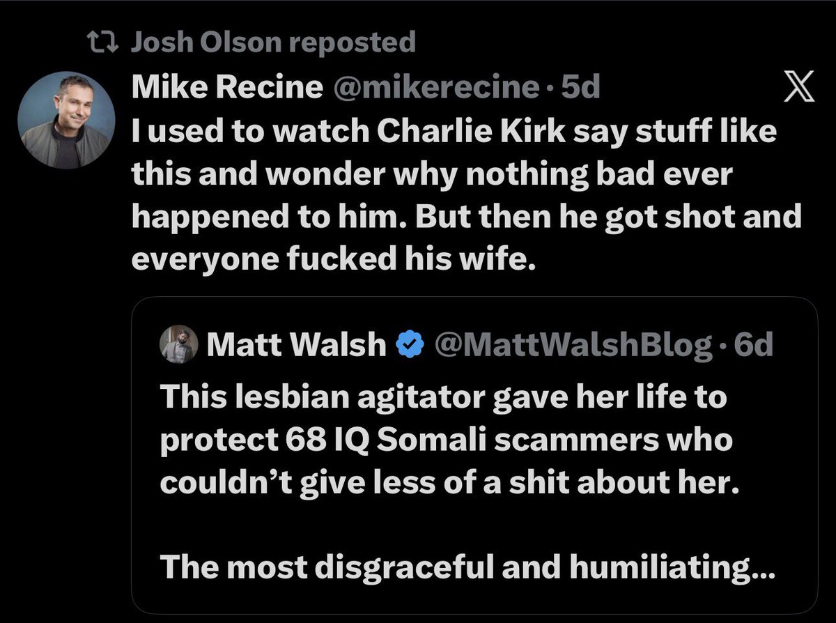 jmn8325's tweet photo. @joshuarolson @julie_kelly2 Tell me you aren’t a hypocritical cuck bitch who watches his partner get fucked from a chair without saying it. https://t.co/tMKYYPY8Jr