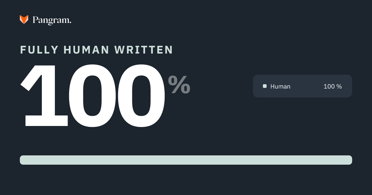 Pangram Labs tweet media