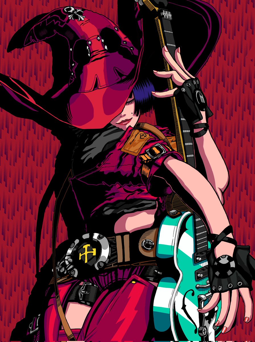 Paamtomaka's tweet image. I-No [#GuiltyGear]