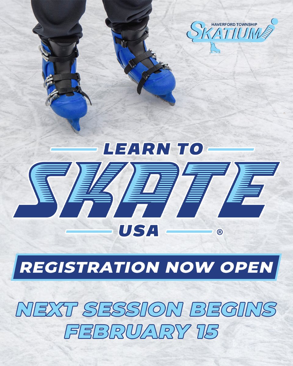 Sign up now for the Skatium’s Learn to Skate program!

The next session begins Feb 15.

Cost is $150.00 for the 6 week session. 

Each week consists of 30 minutes of instruction and 30 minutes of practice. Skates are included.

Full details @ apps.daysmartrecreation.com/dash/x/#/onlin…