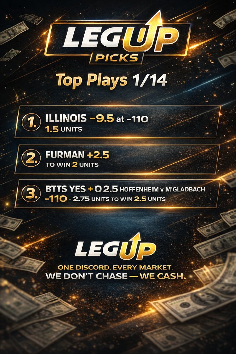 legupofficial's tweet photo. Today's slate #GamblingX #GamblingTwitter https://t.co/fQi4ZAUQpL