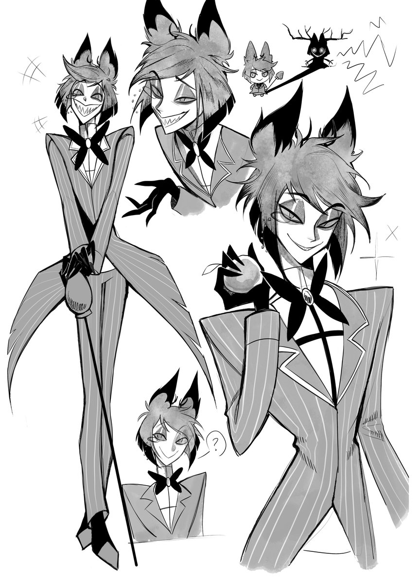 #hazbinhotel #HazbinHotelFanart #alastor