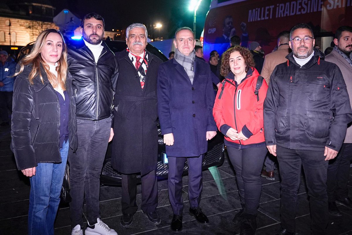 alperyegin_'s tweet image. Cumhurbaşkanı adayımız Sayın Ekrem İmamoğlu ve yol arkadaşlarımız için,
Genel Başkanımız Sayın Özgür Özel’in öncülüğünde Beşiktaş   Barbaros Meydanı’nda  vatandaşlarımızla özgürlük ve demokrasi çağrımızı güçlü bir şekilde dile getirdik.

Milletimizin iradesini korumaktan, hak ve…