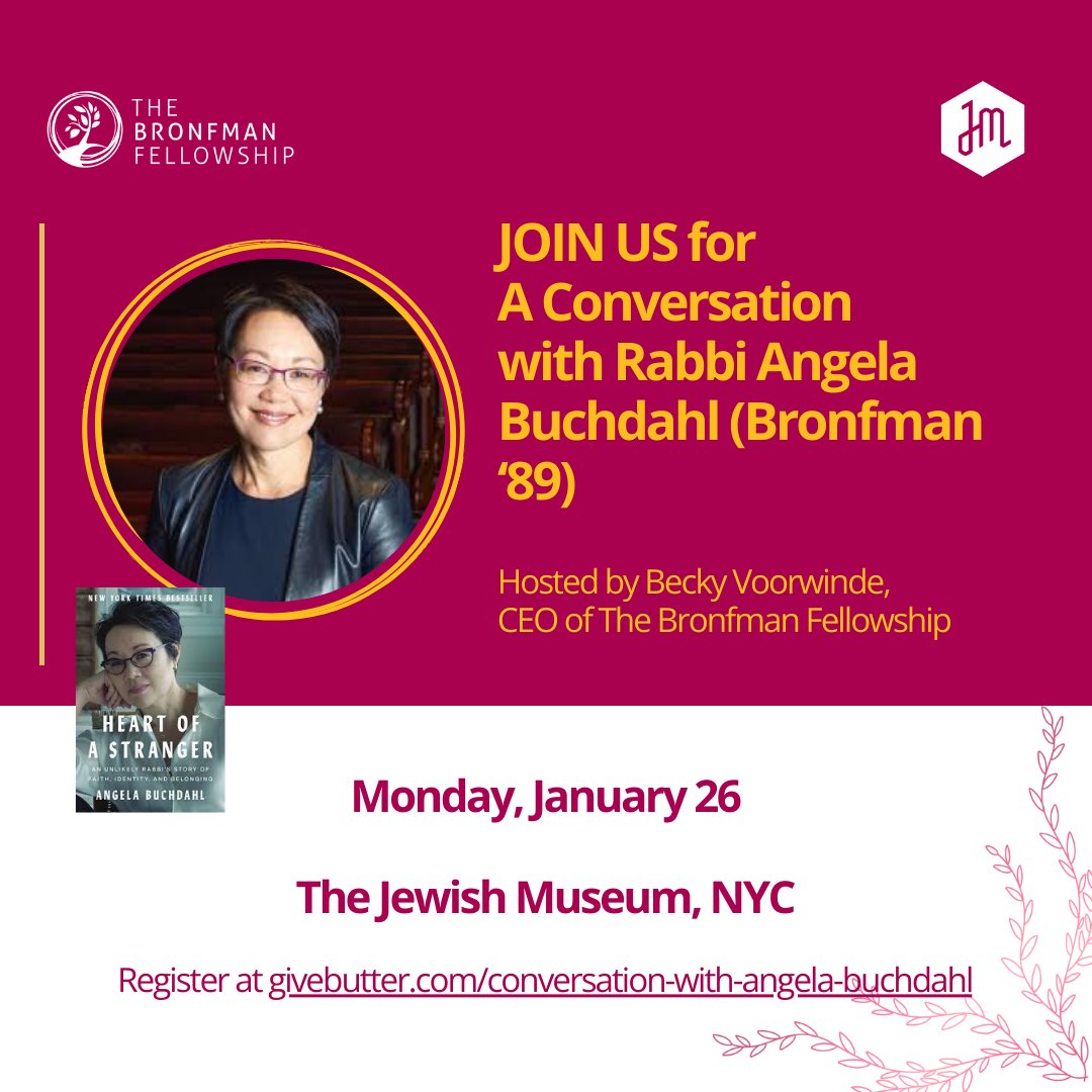 Bronfman Fellowship tweet media