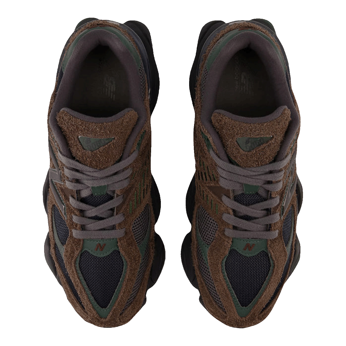 Products's tweet photo. Discover the New Balance 9060 in Beef and Broccoli. Stylish brown and green design for ultimate comfort.