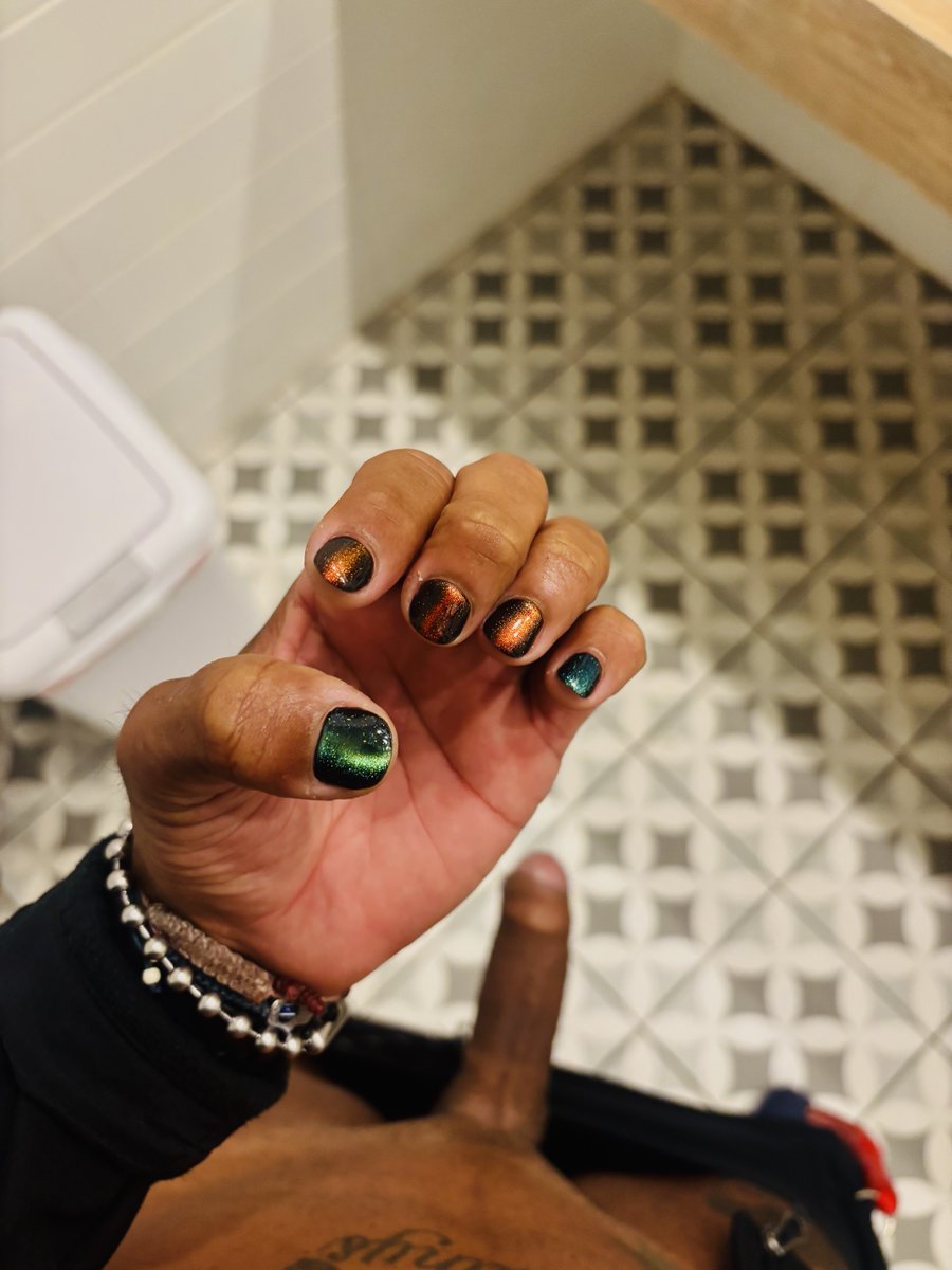 Mis uñas quedaron cabronas 💪🏾 💅