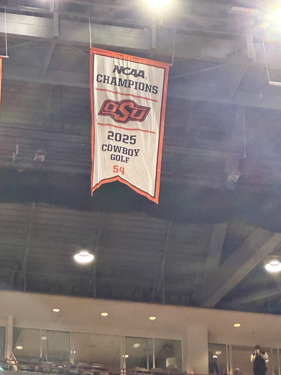 #54 hung in GIA 🤠👏👊 ⁦<a href="/OSUAthletics/">Oklahoma State Athletics</a>⁩ ⁦⁦<a href="/OSUBratton/">Alan Bratton</a>⁩